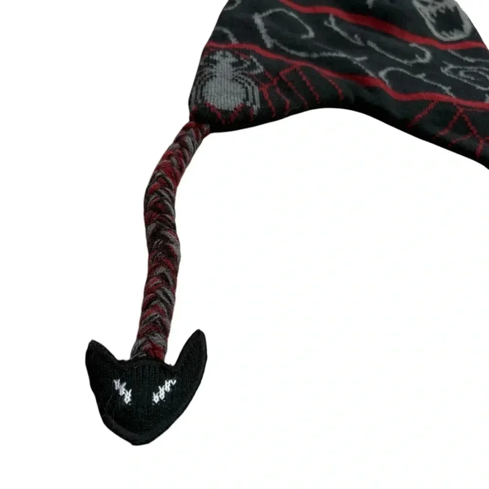 NWT Nightmare Before Christmas Jack Skelington Pompom Beanie - Picture 6 of 7